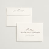 "vintage flourishes" - Wedding Invitations in Natural by BR Designs - FREE Recipient Addressing