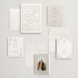 "vintage flourishes" - Wedding Invitations in Natural by BR Designs - Invitation Suite
