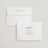 "Meander" - Wedding Invitations in Lilac by Angela Marzuki - FREE Recipient Addressing