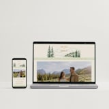 "Whispering Pines" - Wedding Invitations in Forest by Elly - FREE Wedding Website