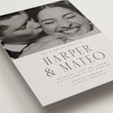 "Close-up" - Wedding Invitations in Sandstone by Nicole Walsh - Detail