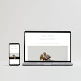 "Monogrammed" - Wedding Invitations in Spring by Petra Kern - FREE Wedding Website