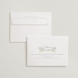 "Monogrammed" - Wedding Invitations in Spring by Petra Kern - FREE Recipient Addressing