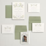 "Monogrammed" - Wedding Invitations in Spring by Petra Kern - Invitation Suite