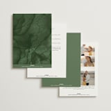 "Carolina" - Wedding Invitations in Meadow by Melanie Kosuge - Back of Card Options