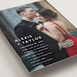 "Modern Bliss" - Wedding Invitations in Cream by Elly - Detail
