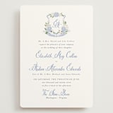 "Sweethearts" - Wedding Invitations in Periwinkle by Design Lotus - Front