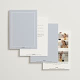 "East Coast Lighthouse" - Wedding Invitations in Snow by Becky Nimoy - Back of Card Options