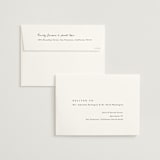 "Simply" - Wedding Invitations in Linen by Brianne Larsen - FREE Recipient Addressing