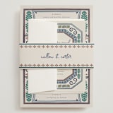 "Vase" - Wedding Invitations in Neptune by Kelly Watkins - Assembled with Belly Band
