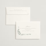 "Gilded Woodland" - Wedding Invitations in Fern by Kristie Kern - FREE Recipient Addressing