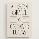 "All Type" - Wedding Invitations in Daydream by Pixel and Hank - Front