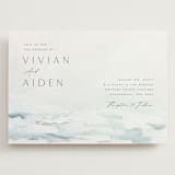 "At Sea" - Wedding Invitations in Sky by Nicoletta Savod - Front