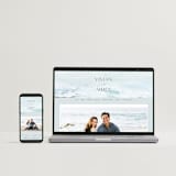 "At Sea" - Wedding Invitations in Sky by Nicoletta Savod - FREE Wedding Website