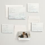 "At Sea" - Wedding Invitations in Sky by Nicoletta Savod - Invitation Suite