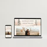 "Every Single Dawn With You" - Wedding Invitations in Forest by Petra Kern - FREE Wedding Website