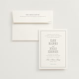 "ris al’amande" - Wedding Invitations in Sugar by chocomocacino - Invitation with Envelope