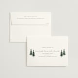 "The Forest" - Wedding Invitations in Jade by Elly - FREE Recipient Addressing