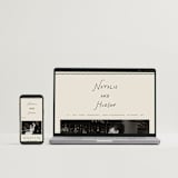 "Lovers" - Wedding Invitations in Shadow by Pixel and Hank - FREE Wedding Website