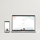 "One Path" - Wedding Invitations in Beach by Pixel and Hank - FREE Wedding Website