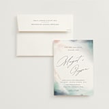 "One Path" - Wedding Invitations in Beach by Pixel and Hank - Invitation with Envelope