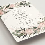 "Ivory Ring" - Wedding Invitations in Blush by Susan Moyal - Detail