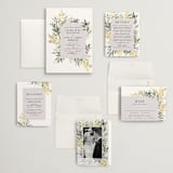 "mimosa" - Wedding Invitations in Dandelion by Everett Paper Goods - Invitation Suite