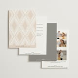 "Grace" - Wedding Invitations in Porcelain by Leah Bisch - Back of Card Options