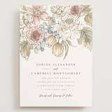 "Summer Garden" - Wedding Invitations in Garden Rose by Wildfield Paper Co - Front