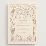 "Disney Storybook" - Wedding Invitations in Autumn by Morgan Ramberg - Front