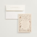 "Disney Storybook" - Wedding Invitations in Autumn by Morgan Ramberg - Invitation with Envelope