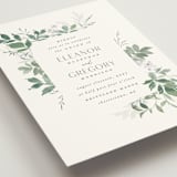 "Grove" - Wedding Invitations in Fern by Everett Paper Goods - Detail
