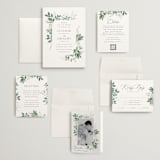 "Grove" - Wedding Invitations in Fern by Everett Paper Goods - Invitation Suite