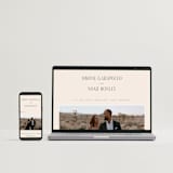 "Fero" - Wedding Invitations in Blush by Pati Cascino - FREE Wedding Website