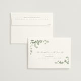 "Vining" - Wedding Invitations in Eucalyptus by Kristie Kern - FREE Recipient Addressing