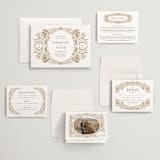 "charmed" - Wedding Invitations in Honey by Jen Owens - Invitation Suite