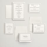 "Eloquence" - Wedding Invitations in Vanilla by Kimberly FitzSimons - Invitation Suite