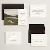 "Together Always" - Wedding Invitations in Chiffon by Eric Clegg - Invitation Suite