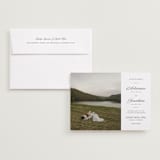 "Together Always" - Wedding Invitations in Chiffon by Eric Clegg - Invitation with Envelope