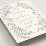 "Cottonwood" - Wedding Invitations in Ravello by Anne Ciotola - Detail