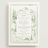 "Plain Air" - Wedding Invitations in Meadow by Petra Kern - Front