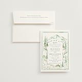 "Plain Air" - Wedding Invitations in Meadow by Petra Kern - Invitation with Envelope
