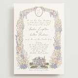 "Charlotte" - Wedding Invitations in Petal by Jenna Holcomb - Front