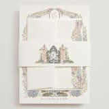 "Charlotte" - Wedding Invitations in Petal by Jenna Holcomb - Assembled with Belly Band