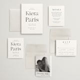 "Embellished Note" - Wedding Invitations in Tuxedo by tuldok - Invitation Suite