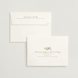 "Chelsea" - Wedding Invitations in Hibiscus by Everett Paper Goods - FREE Recipient Addressing