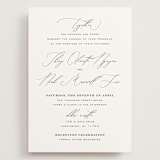 "la noce" - Wedding Invitations in Ink by Design Lotus - Front
