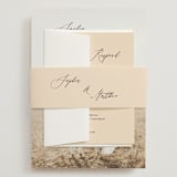 "un mariage photographique" - Wedding Invitations in Mocha by Benita Crandall - Assembled with Belly Band