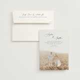 "un mariage photographique" - Wedding Invitations in Mocha by Benita Crandall - Invitation with Envelope