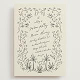 "Sundaland Gardens" - Wedding Invitations in Ivory by Ani Somi - Front